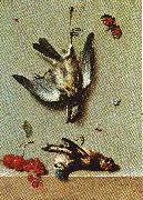 Jean Baptiste Oudry Nature morte avec trois oiseux morts Spain oil painting artist